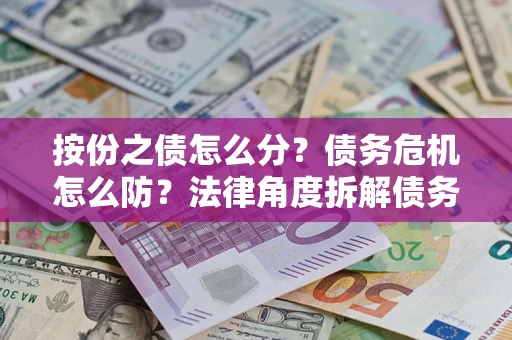 北京按份之债怎么分？债务危机怎么防？法律角度拆解债务分配与风险自保指南
