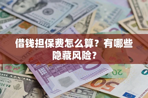 北京借钱担保费怎么算？有哪些隐藏风险？