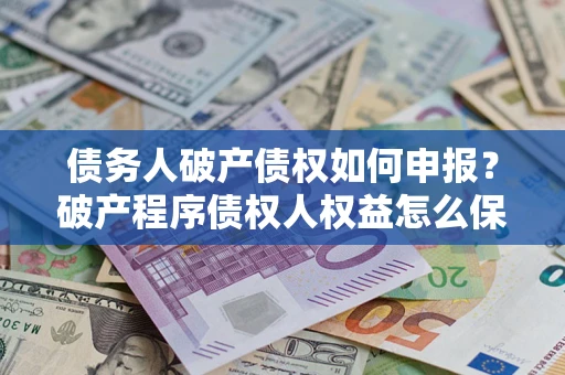北京债务人破产债权如何申报？破产程序债权人权益怎么保障？