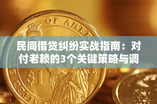 北京民间借贷纠纷实战指南：对付老赖的3个关键策略与调解盲区解析