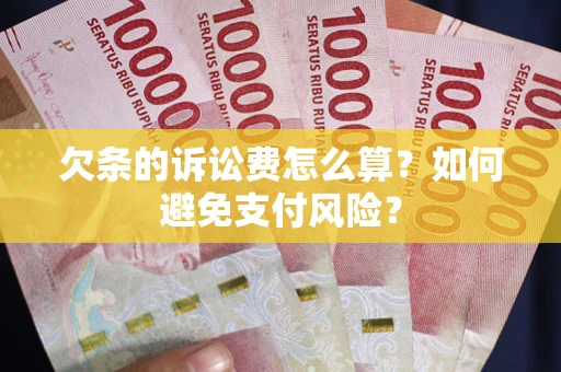 北京欠条的诉讼费怎么算？如何避免支付风险？